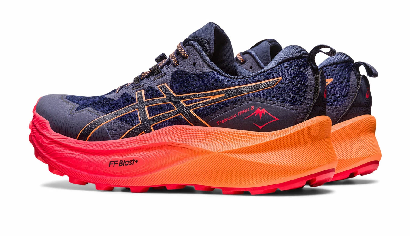 Asics Trabuco Max 2 Blue 4 Asics Trabuco Max 2 Blue - Image 4