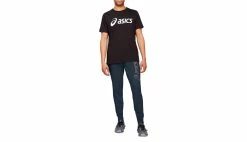 Asics Big Logo Sweat Pant Blue