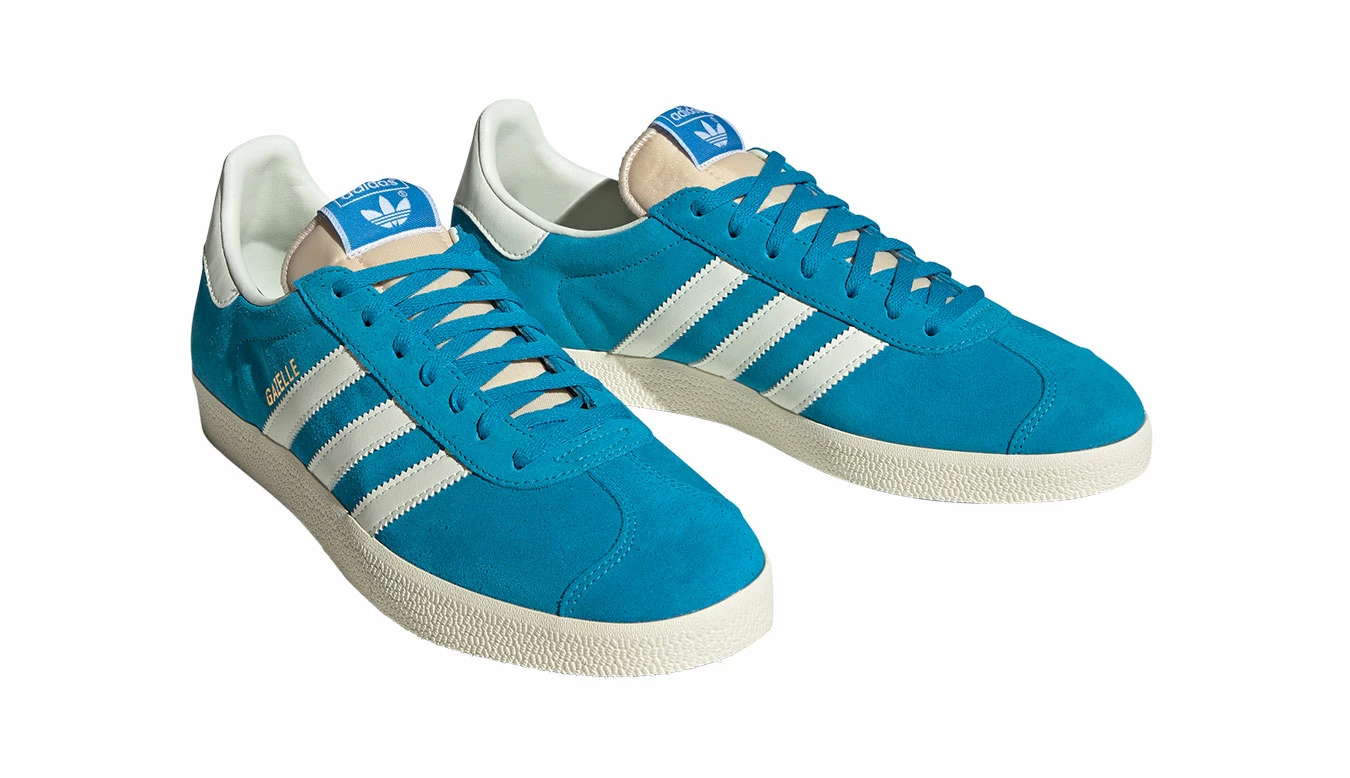Adidas Gazelle Blue 3 Adidas Gazelle Blue - Image 3